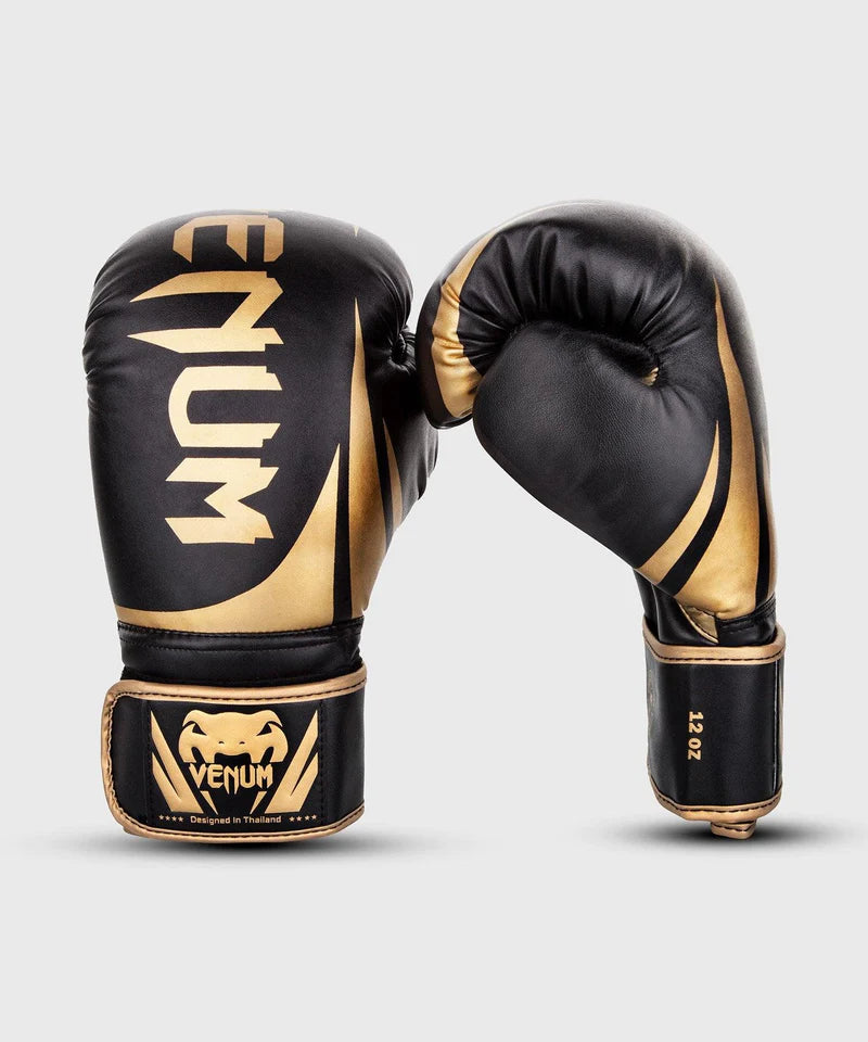 Challenger 2.0 Boxing Gloves - Black/Gold